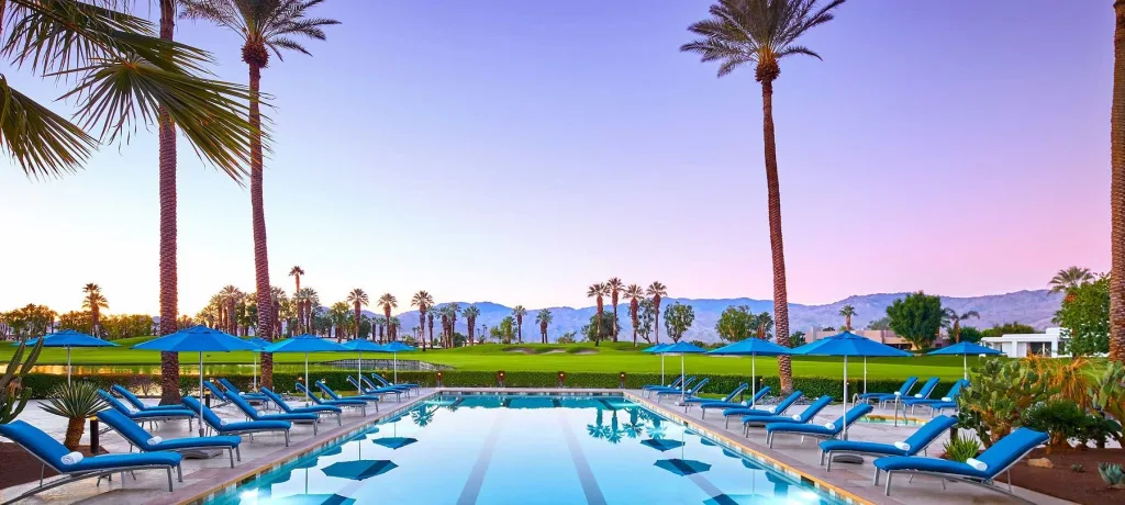 Spa at Desert Springs pool
